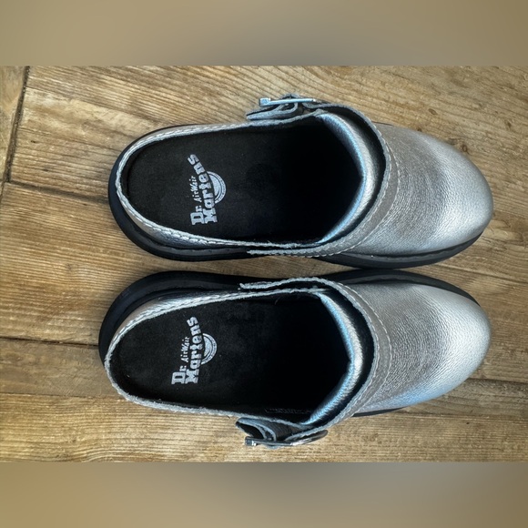 DR. MARTEN’S LAKETEN SLINGBACK MULE $150 New Metallic Tumble Women’s 9 Men’s 8 - Picture 9 of 11